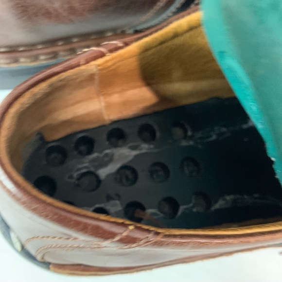 JOSEF SEIBEL Brown & Black Leather Oxfords - Picture 14 of 14